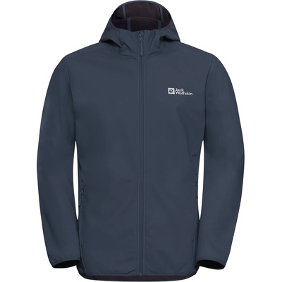 Jack Wolfskin Мъжко софтшел яке Jack Wolfskin Bornberg Hoody Softshell jacket - Midnight Sky - размер XL (003-2509-0714)