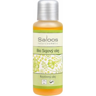 Saloos Bio sojový rostlinný olej lisovaný za studena 500 ml