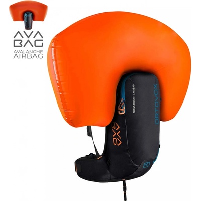 Ortovox cross rider 18l avabag kit black raven