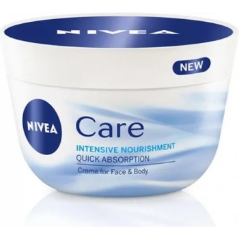 Nivea Care Intensive Nourishment Cream - Подхранващ крем за лице и тяло 100мл