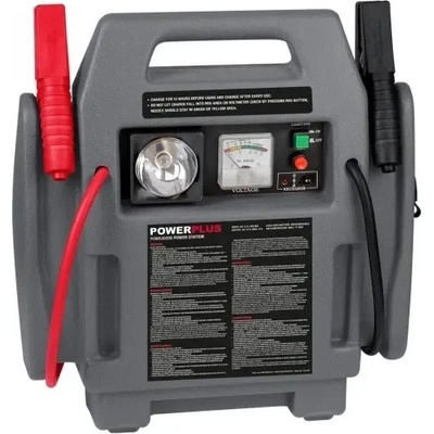 Powerplus Автомобилна енергийна станция с компресор power plus powe80090 (5400338073229)