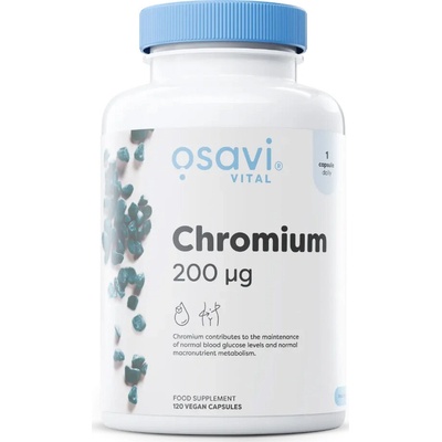 Osavi Chromium Picolinate 200 mcg 120 vegánskych kapsúl
