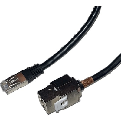 ASA 06016Y00012 Propojovací kabel RJ45 CAT 6A STP pro Versapro délka 2 m černá