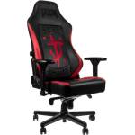 Noblechairs Геймърски стол noblechairs HERO DOOM Edition, изкуствена кожа, до 150кг макс. тегло, черен (HERO DOOM Edition)