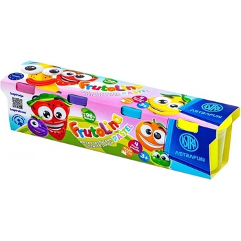 ASTRA Комплект моделин в чаша, Astra, Frutolina Pastel, 4 цвята (AS336122013)