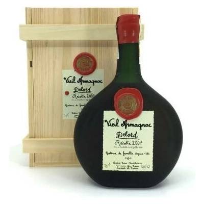 Armagnac Delord Millésimés ročník 2007 40% 0,7 l (kazeta)
