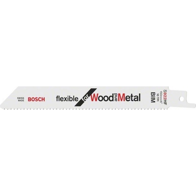 Bosch Pílový list do chvostovej píly S 922 HF Flexible for Wood and Metal 2ks 2608656039