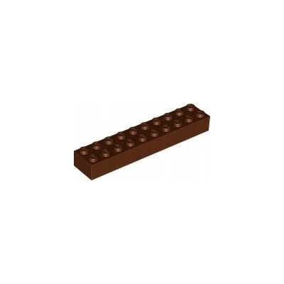 LEGO® 3006 KOCKA 2X10 HNEDÁ