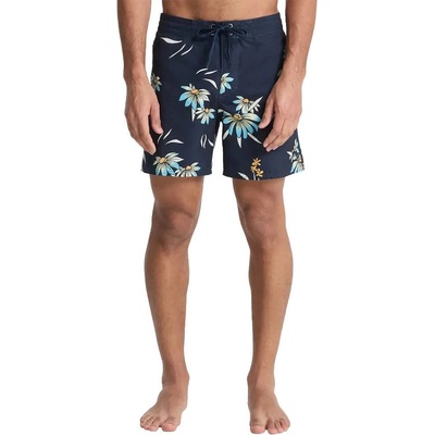 Quiksilver Бански гащета Quiksilver Everyday Half Jam 16´´ swimming shorts - Blue (Dark Navy Coastal Floral)