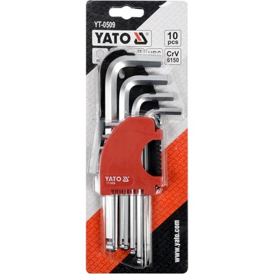 YATO YT-0509 IMBUS klíčE KUL.KPL 10KS YT-0509