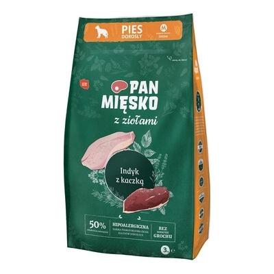 Pan Mięsko s bylinkami Krůtí maso s kachními křupinkami M 3 kg