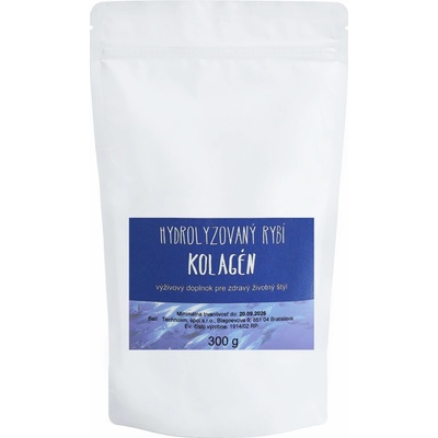 Zdravo a kvalitne Hydrolyzovaný rybí kolagén 300 g
