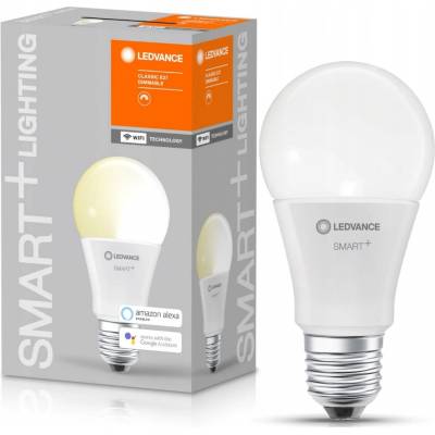 Ledvance Inteligentná LED žiarovka SMART+ WIFI, E27, A60, 9W, 806lm, 2700K, teplá biela