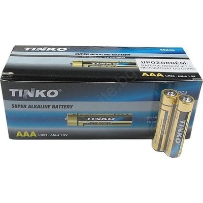 HADEX 60 бр. алкални батерии tinko aaa 1, 5v (hd0196)