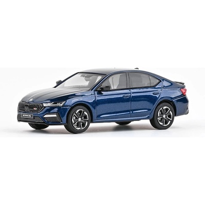 Abrex Škoda Octavia IV RS 26020 modrá storm metalíza 1:43