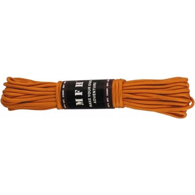 Para lano MFH Paracord 15 m - oranžové