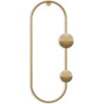 Kalune Design Метална стенна закачалка в златист цвят Dama - Kalune Design (494PYT1144)
