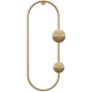 Kalune Design Метална стенна закачалка в златист цвят Dama - Kalune Design (494PYT1144)