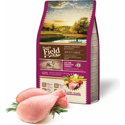 Sam's Field Low Grain Adult Large Chicken & Potato 2,5 kg