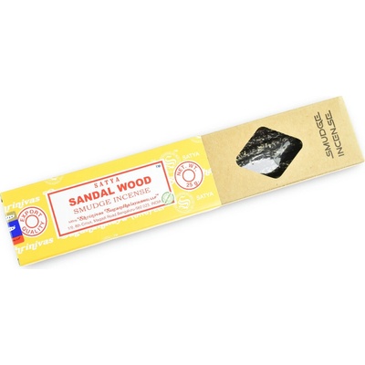 Satya Indické vonné tyčinky Sandal wood Smudge 25 g