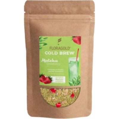 Florapharm Čaj FLORAGOLD Cold Brew Matcha Cold Brew Matcha Jahoda přírodní 100 g