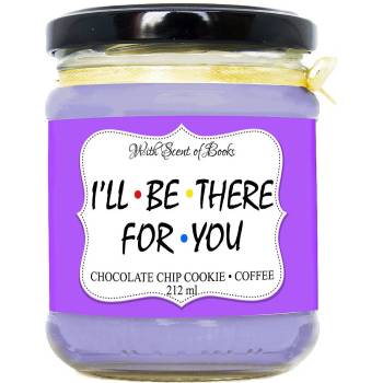 Image 1 of With Scent of Books Ароматна свещ - I'll be there for you, 212 ml (IBTFY_212)