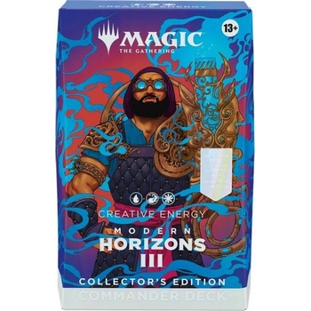 Magic the Gathering Magic The Gathering: Modern Horizons 3 Collector's Edition Commander Deck - Creative Energy (BGMT0001093N)