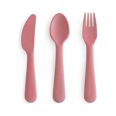 Mushie Sada príboru mushie dusty rose