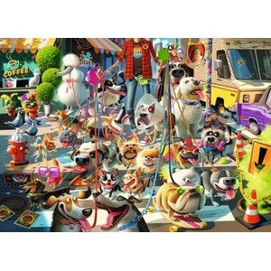 Ravensburger - Puzzle The Dog Walker - 1 000 piese