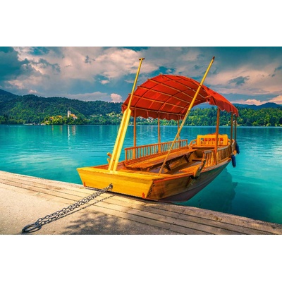 DIMEX ART Флизелинов фототапет лодка на кея 375 x 250 см