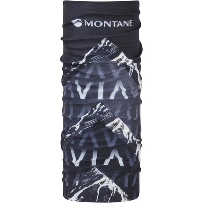 Montane elastický šátek Via Chief black