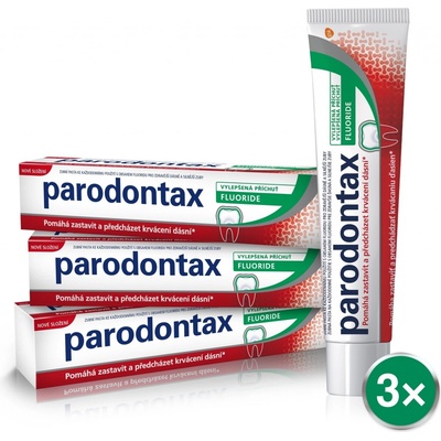 Parodontax Fluoride 3 × 75 ml – Zboží Dáma