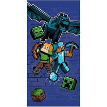 Aymax osuška Minecraft Ender Dragon Supersoft mikrovlákno 70 x 140 cm