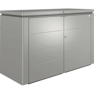 Biohort HighBoard plechová 200 x 84 x 127 cm šedý křemen metalická