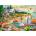 Bluebird Puzzle - Puzzle Lakeside Summer Camp - 500 piese