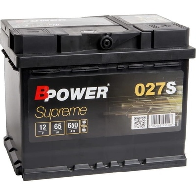 BPOWER Supreme 12V 65Ah 650A 027S