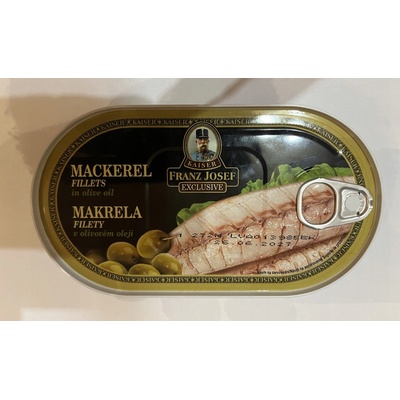 Franz Josef Kaiser Filety z makrely údené v oleji 170 g