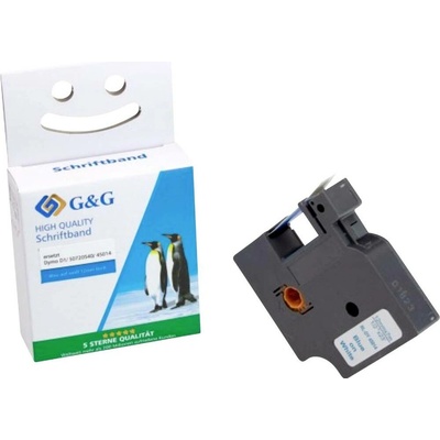 G&G 5D45014-TD páska do štítkovača Farba písma: čierna