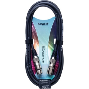 Bespeco IROMB100 100 cm Микрофонен кабел (IROMB100BK)