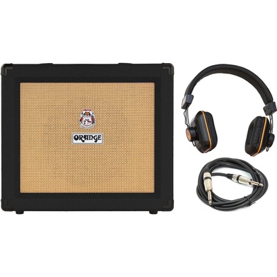 Orange CRUSH 35RT Black SET Транзисторен усилвател/Комбо (Crush35RT-BLK-SET)