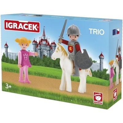EFKO Trio Princezná s rytierom a koňom
