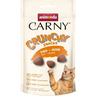 ANIMONDA Carny Crunchy Snacks Hovězí + kuře 50 g