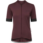 Vaude Фланелка с къс ръкав за колоездене Vaude Women's Kuro Full-Zip Tricot II Cycling jersey - Dark Oak - размер 44 (EU) (156-2124-0515)