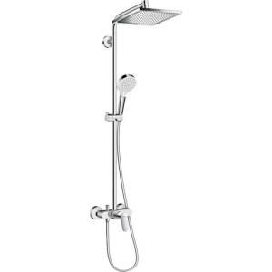 Hansgrohe Душ колона с едноръкохватков душ Hansgrohe Crometta E240 (27284000)