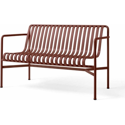 HAY Palissade Dining Bench iron red
