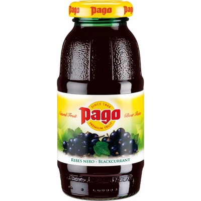 Pago Čierne Ríbezle sklo 12 x 200 ml