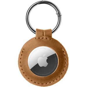 FIXED Apple AirTag Leather case - brown FIXWAT-C2-BRW