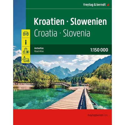 Chorvátsko- Slovinsko 1: 150 000 A4 Freytag&Berndt