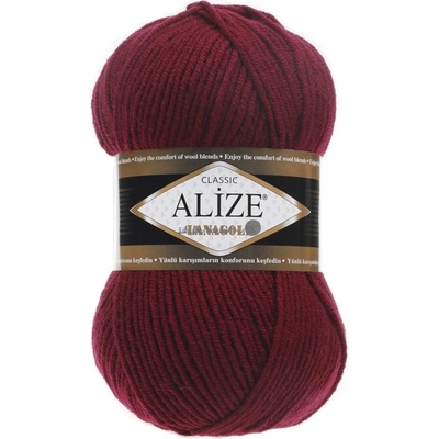 Alize Lanagold classic 57 vínová