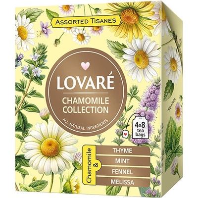 Lovaré Kolekce čajů Chamomile Tea 32 sáčků